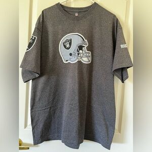 NFL Gray Raiders Helmet T-Shirt